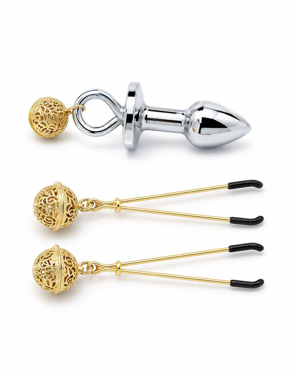 Plug Anal Silver Duo