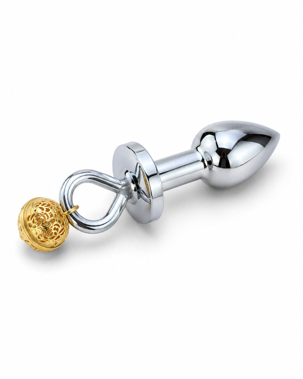 Silver Duo Anal Plug