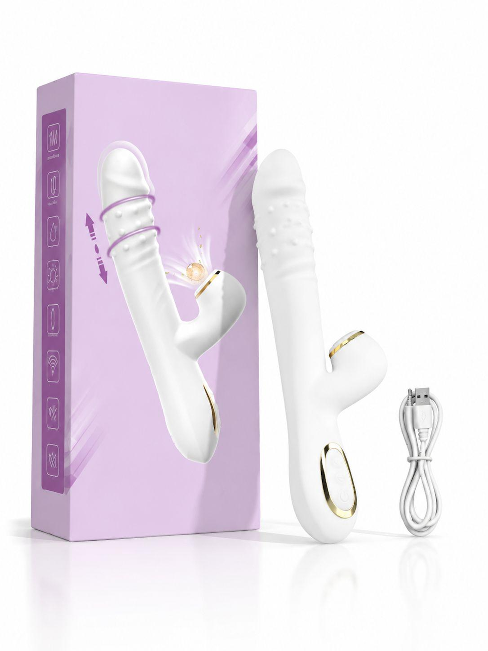Vibrador Luxury White