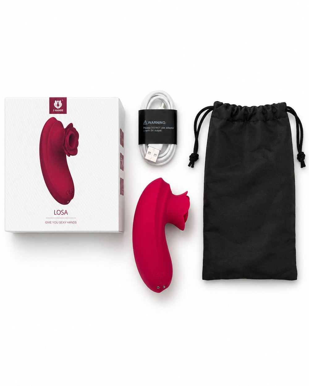 Pink Kiss Suction Toy
